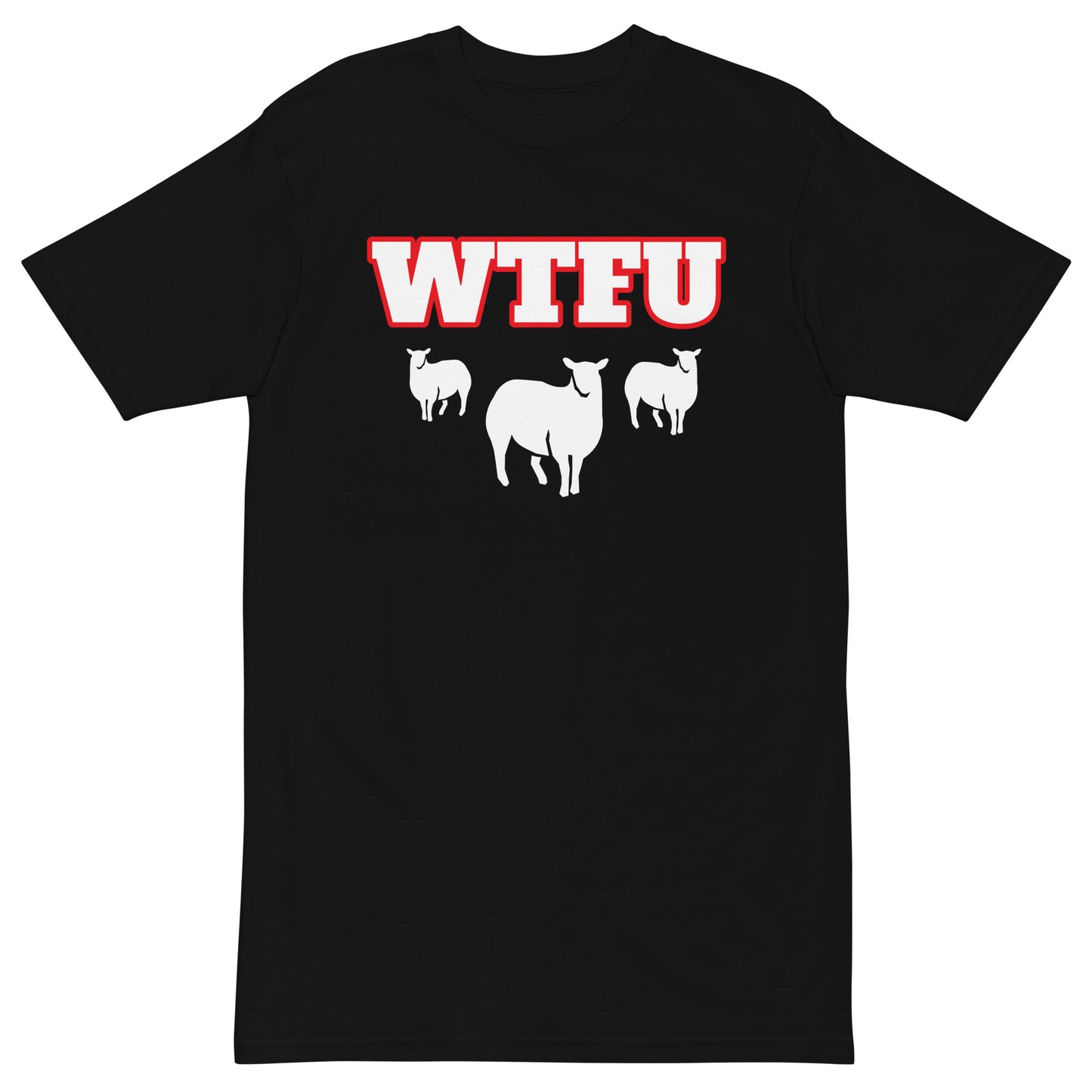 $22 WAKE THE FLOCK UP! MENS CUSTOM TEE